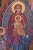 One of the beautiful murals in St Catherines Monastery, deep in the Sinai Mountains