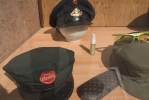 This eccentric collection of hats graced a Krakow shop window