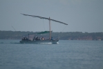 The sort of motorised Dhow that we were expecting